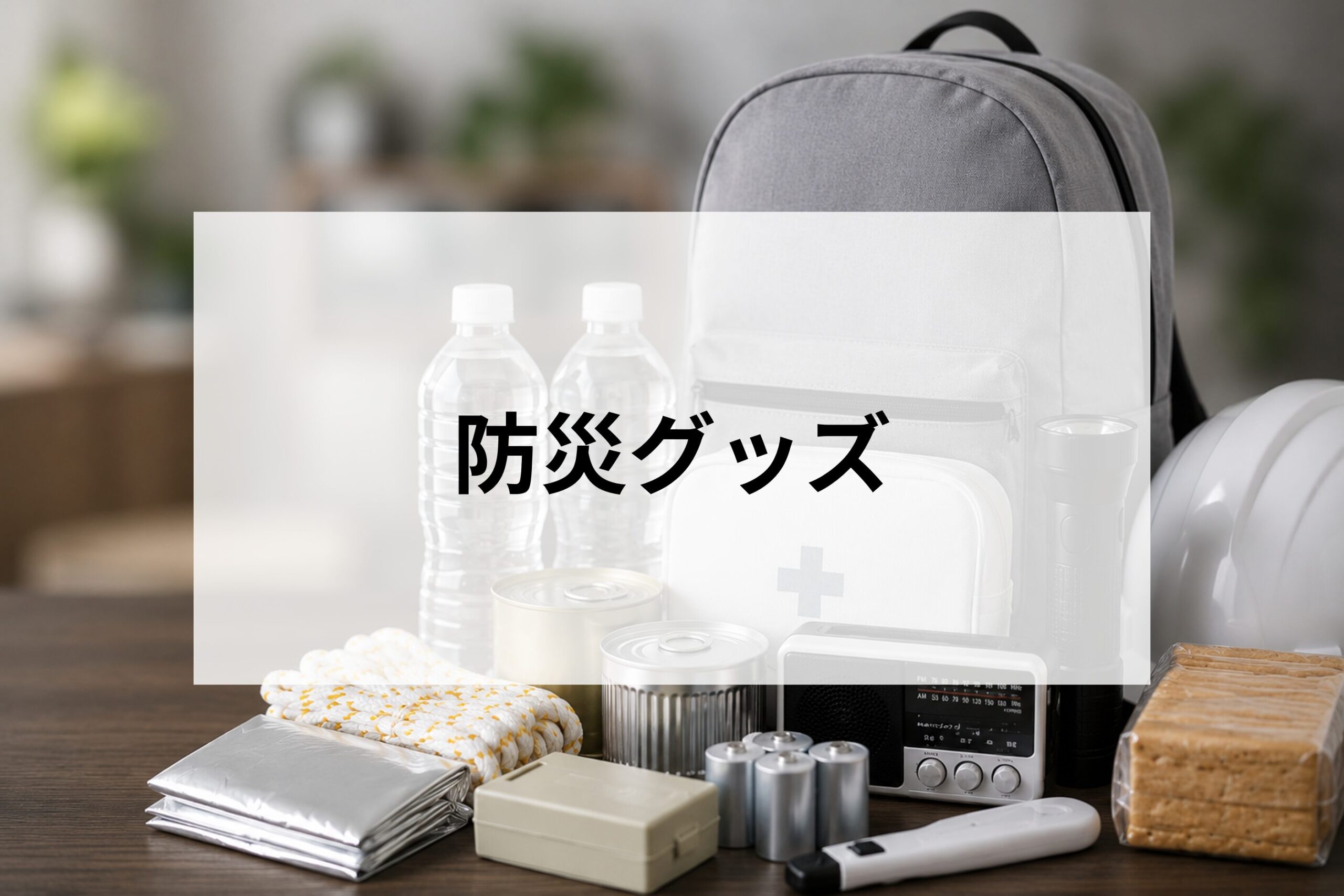防災グッズ