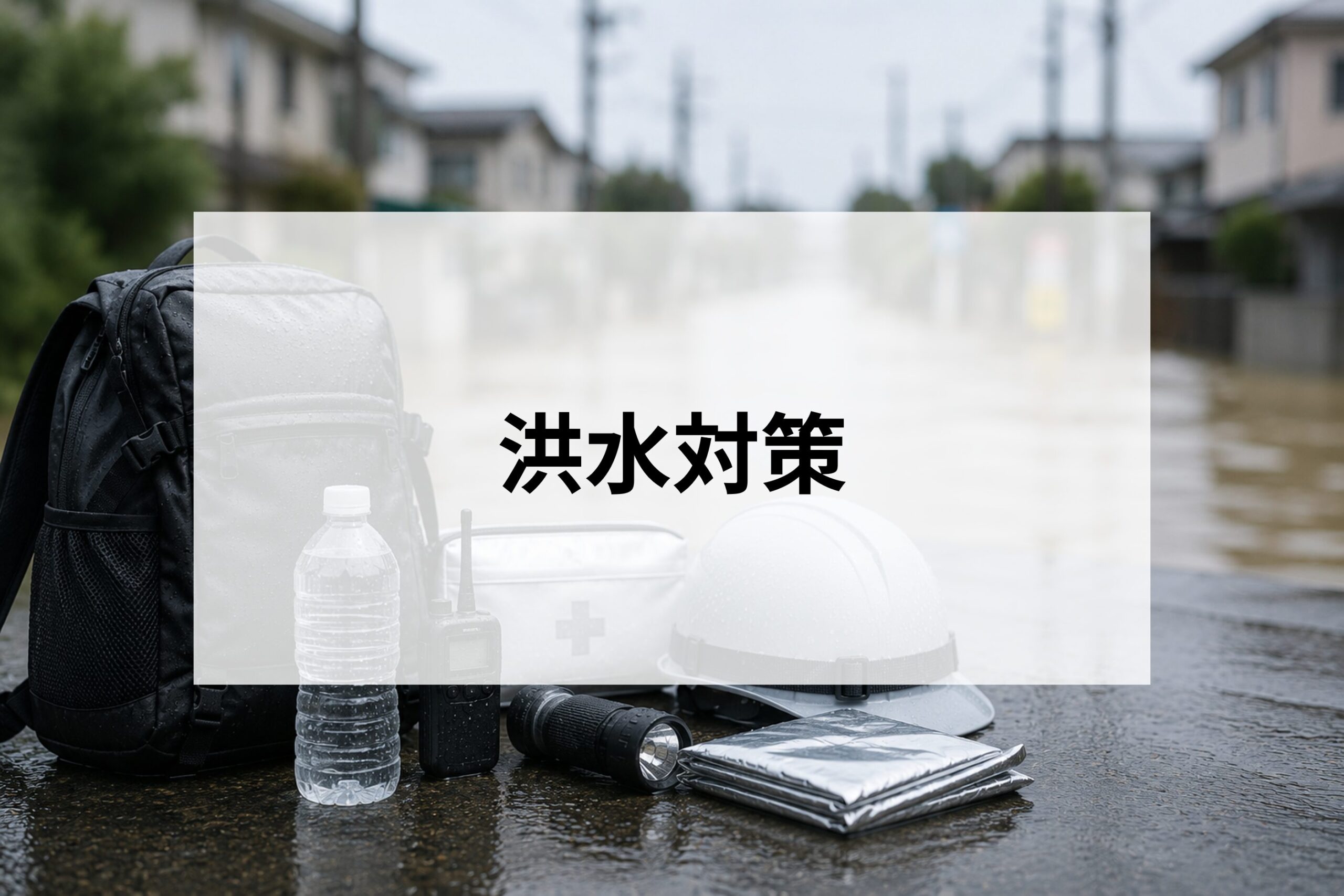 洪水対策