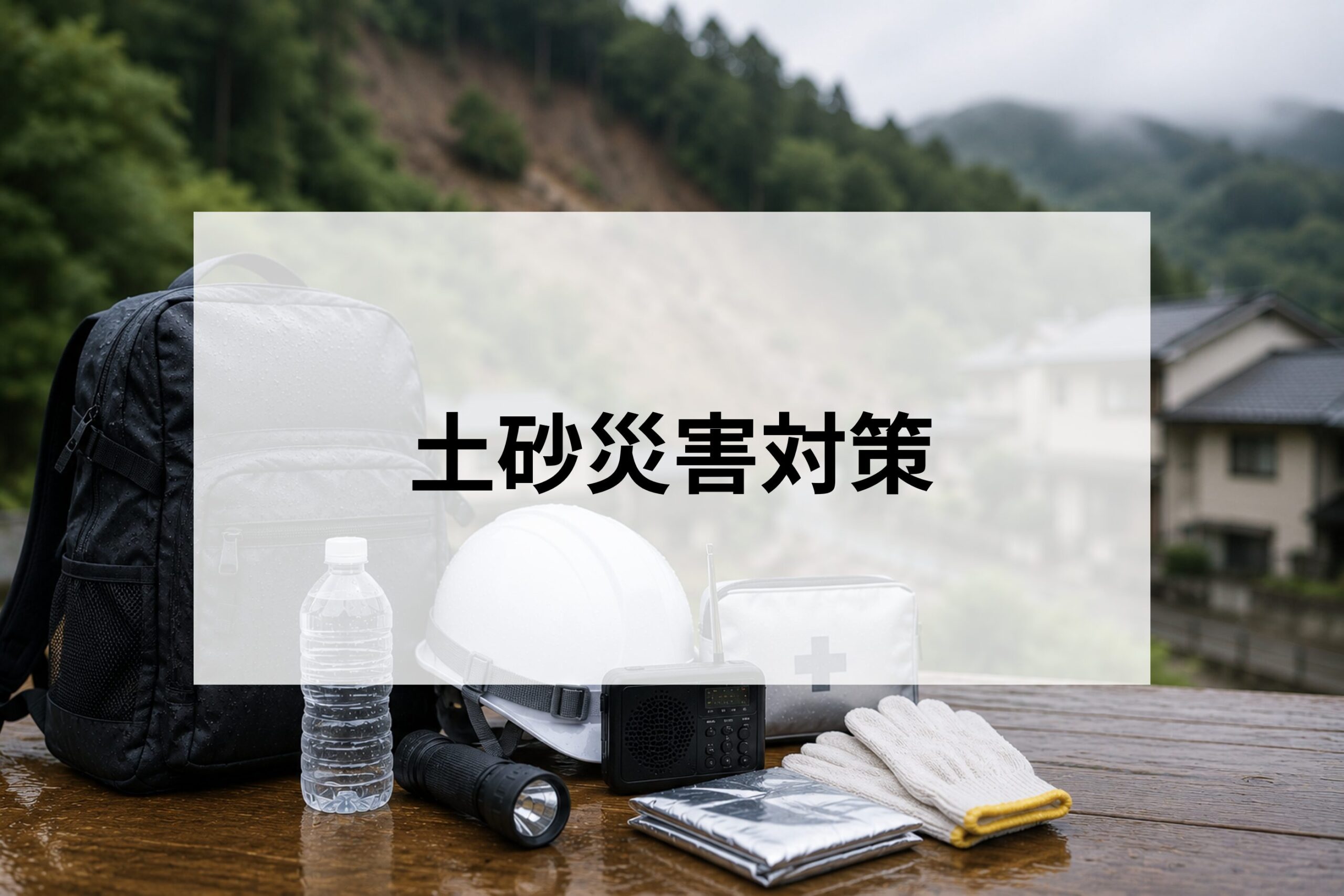 土砂災害対策