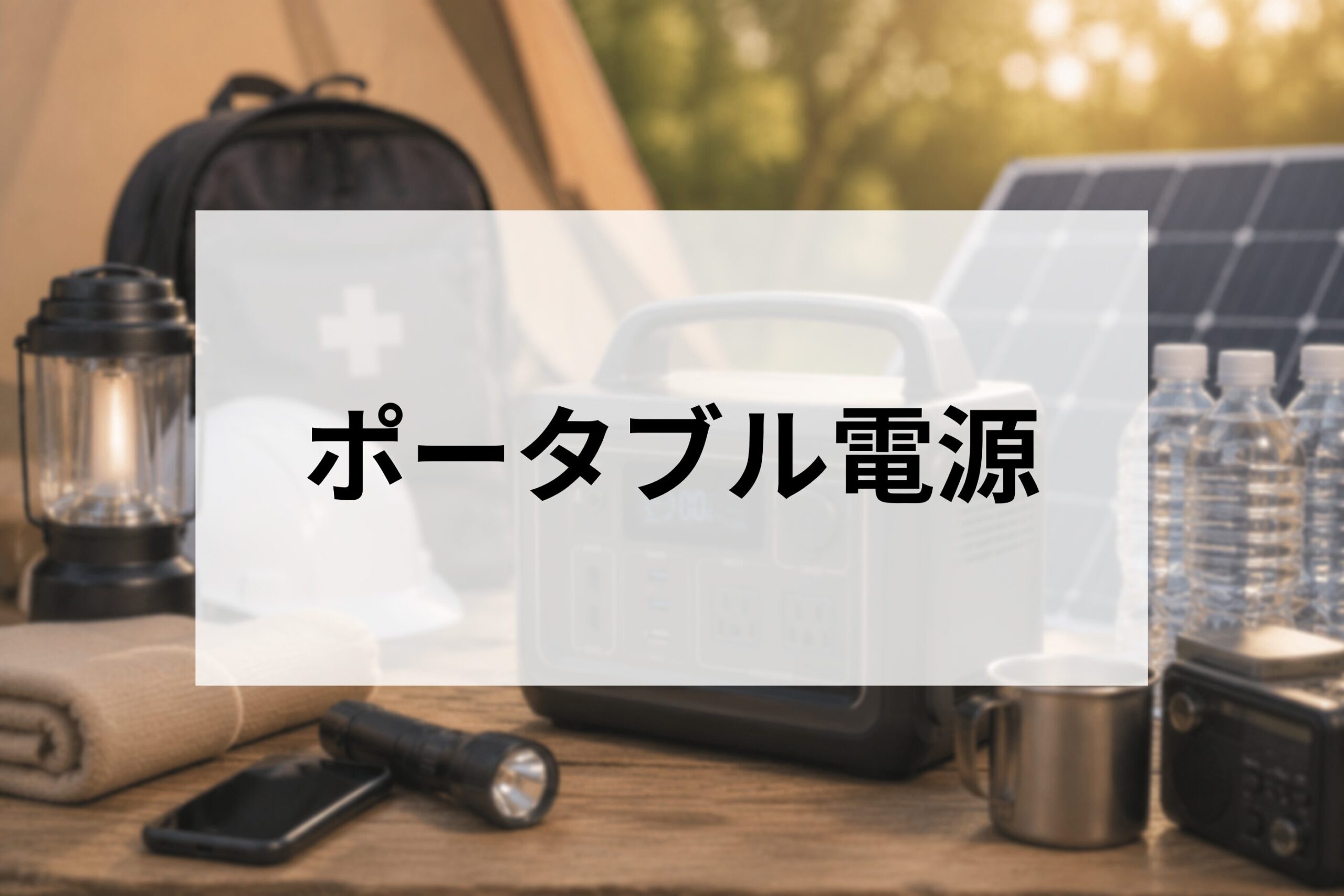 ポータブル電源