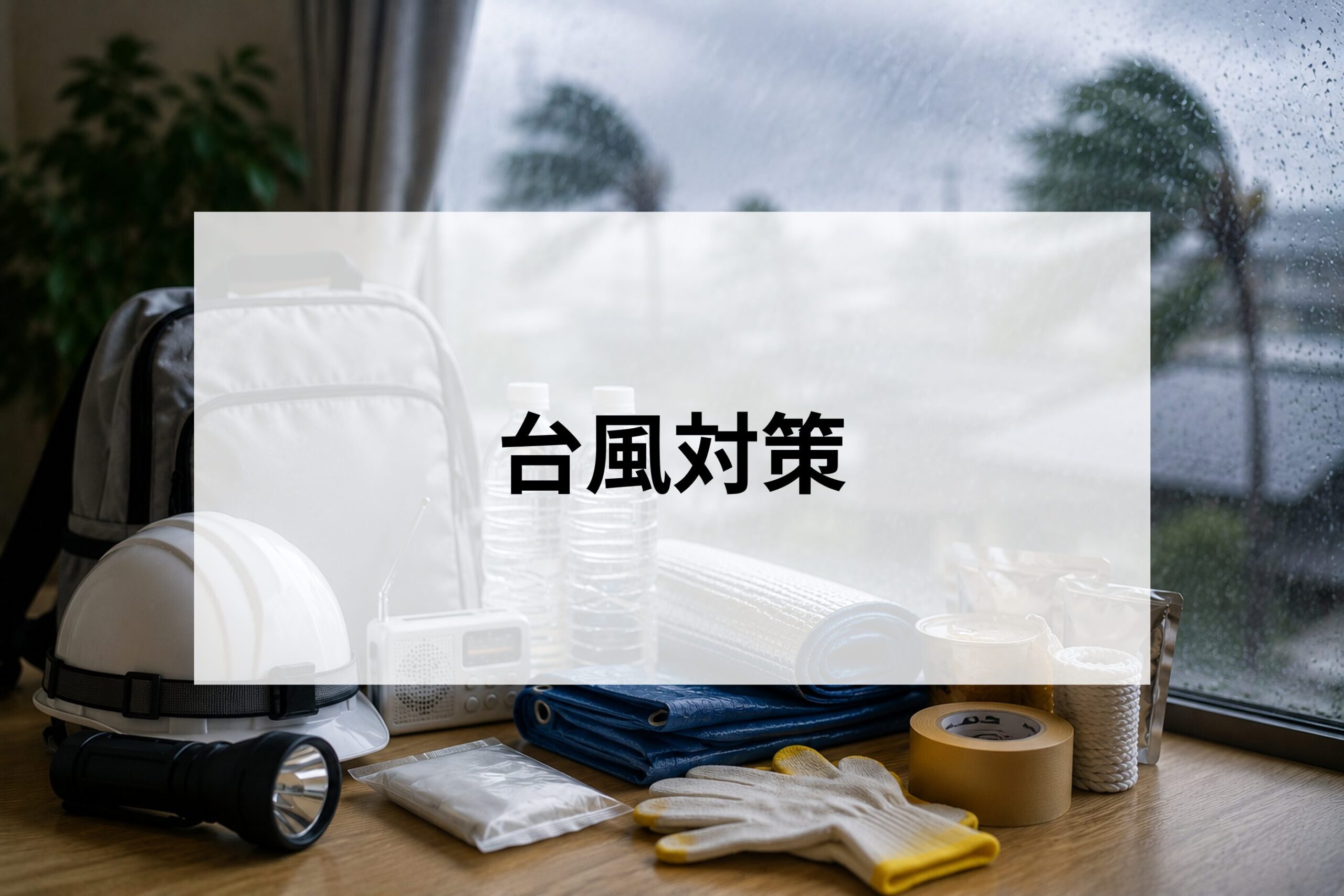 台風対策